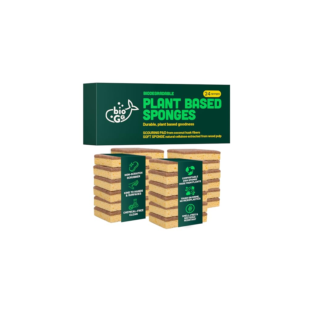Erica Vazquez Home Cleaning Studio Heavy Duty Sponges Natural