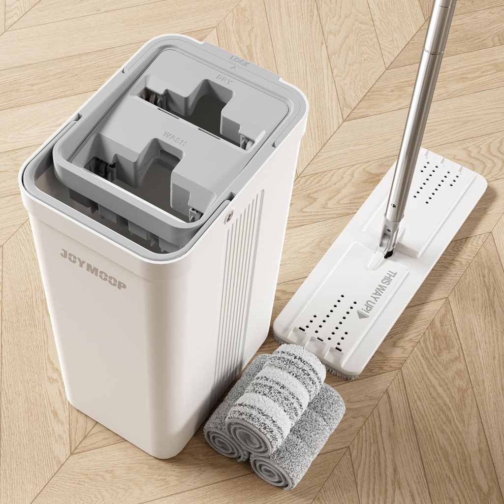 Erica Vazquez Home Cleaning Studio Deluxe Mop Bucket Black